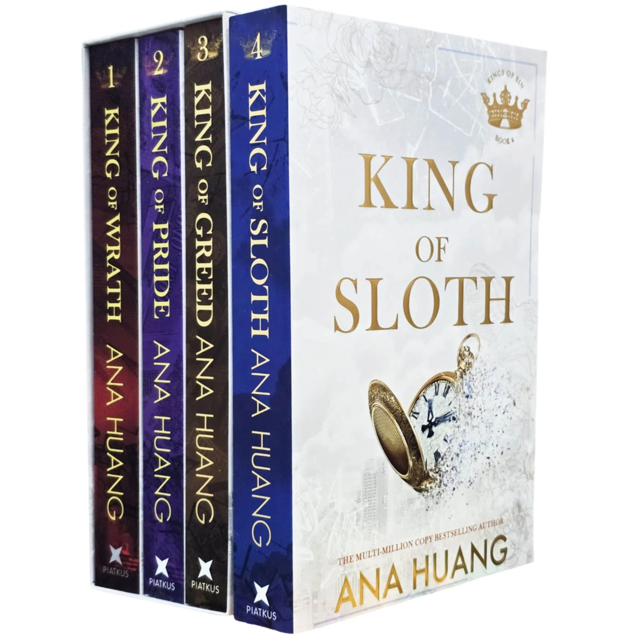 Kings of Sin Series By Ana Huang 4 Books Collection Set
