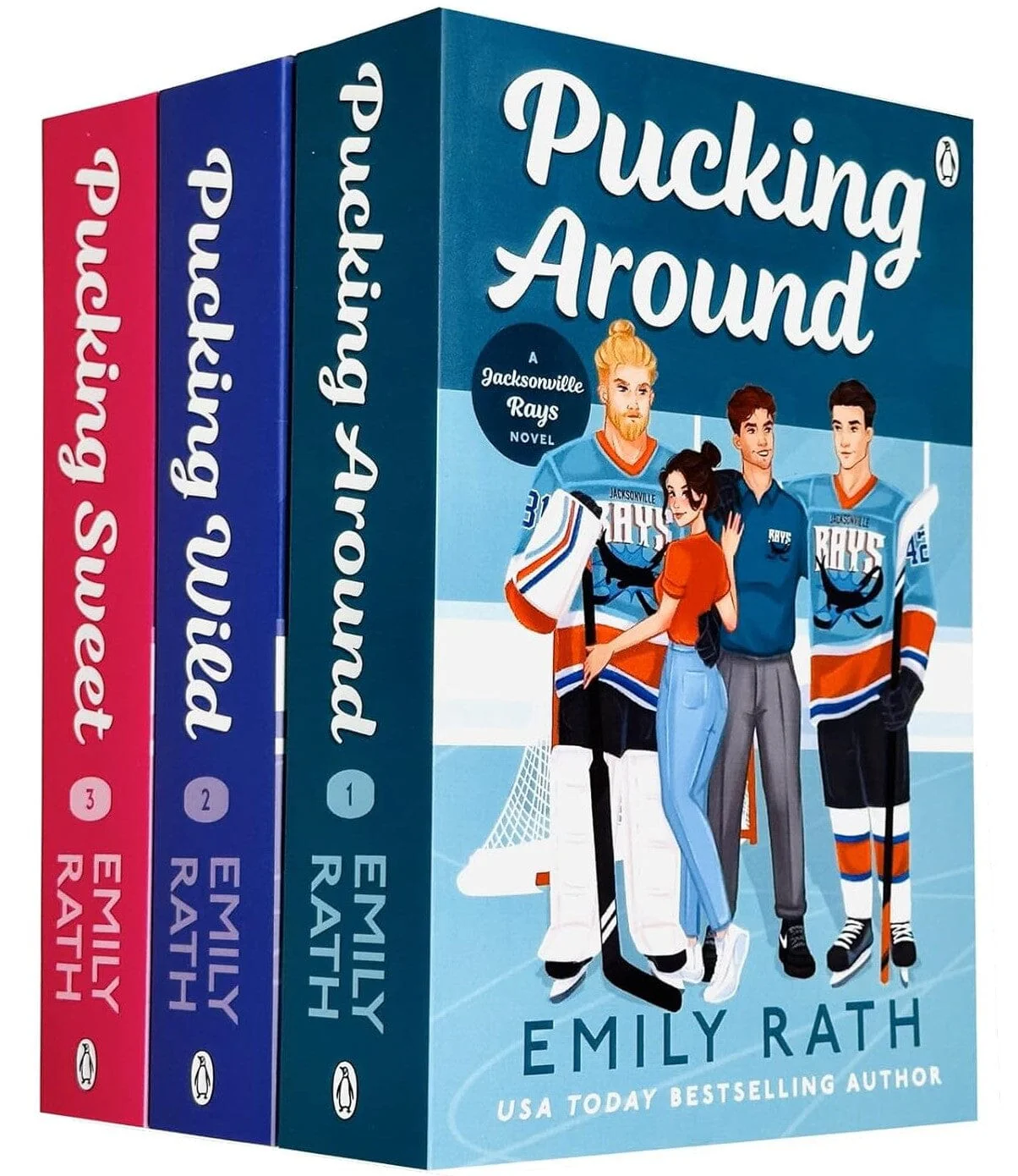Jacksonville Rays Series By Emily Rath 3 Books Collection Set
