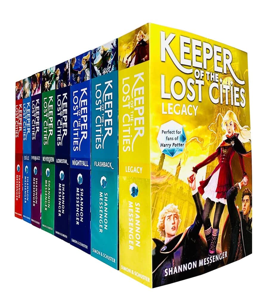 Keeper of the Lost Cities by Shannon Messenger 8 Books Collection Set