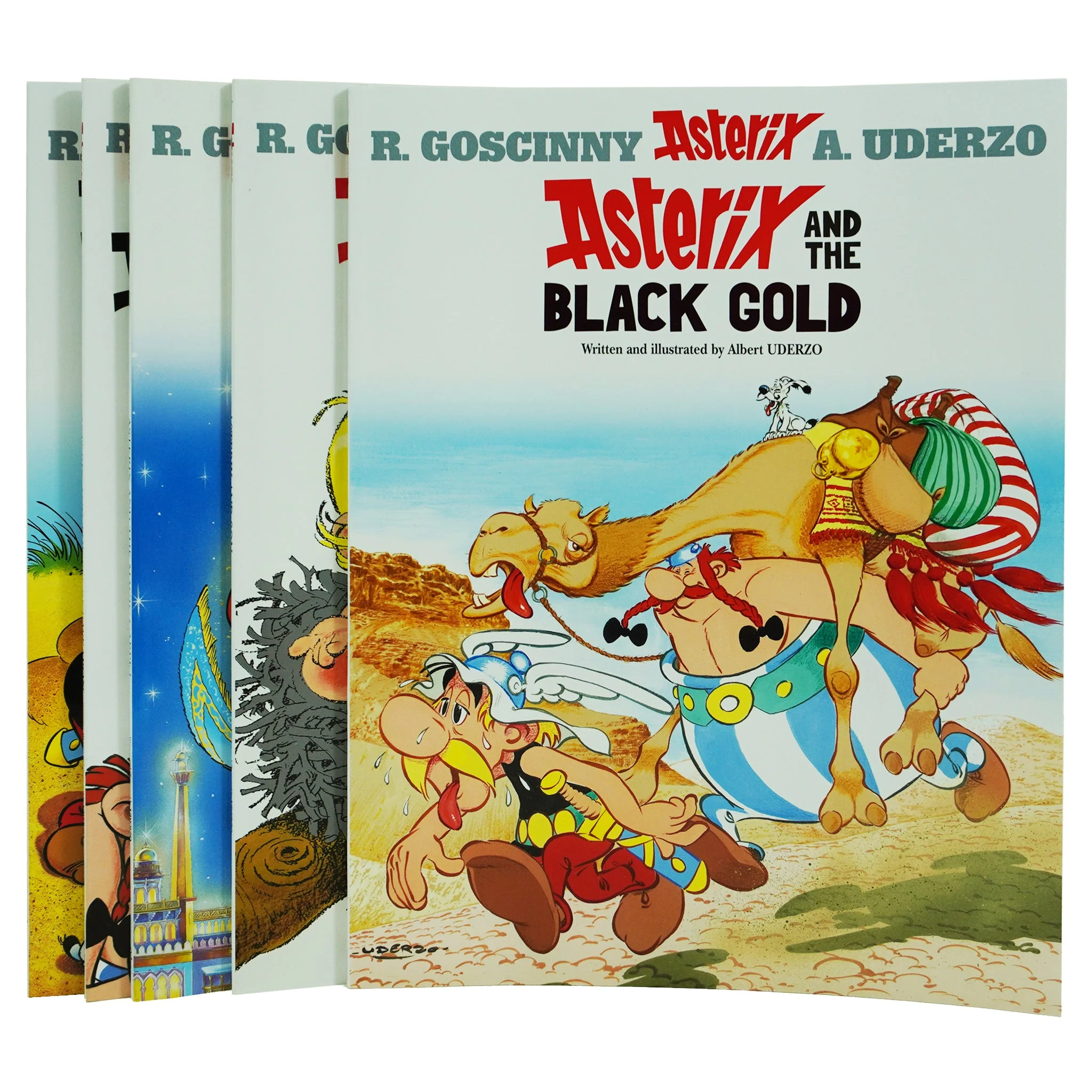 Asterix Series 6 (Book 26-30) by Goscinny & Uderzo: 5 Books Collection Set