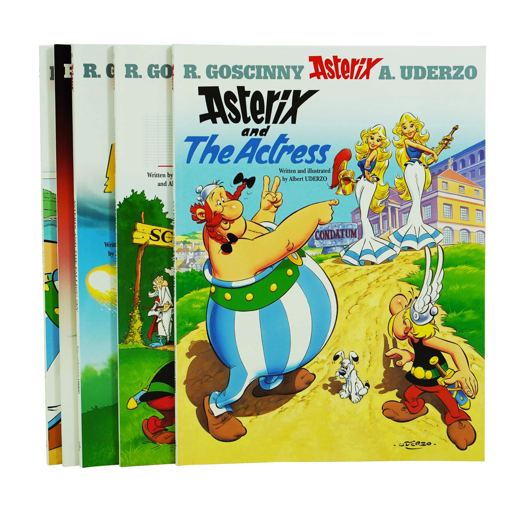 Asterix Series 7 (Book 31-35) by Goscinny & Uderzo: 5 Books Collection Set