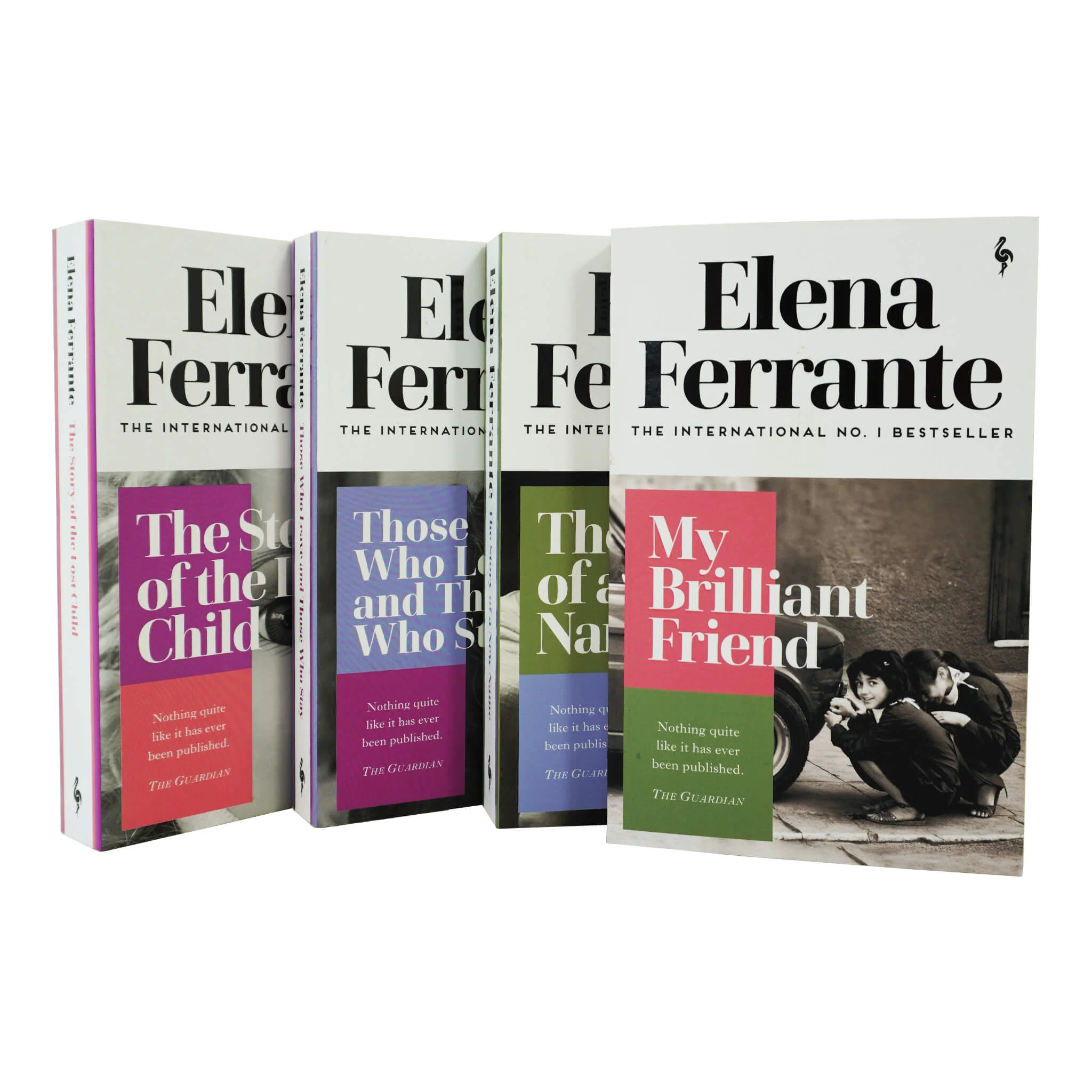 The Neapolitan Quartet by Elena Ferrante 4 Books Collection