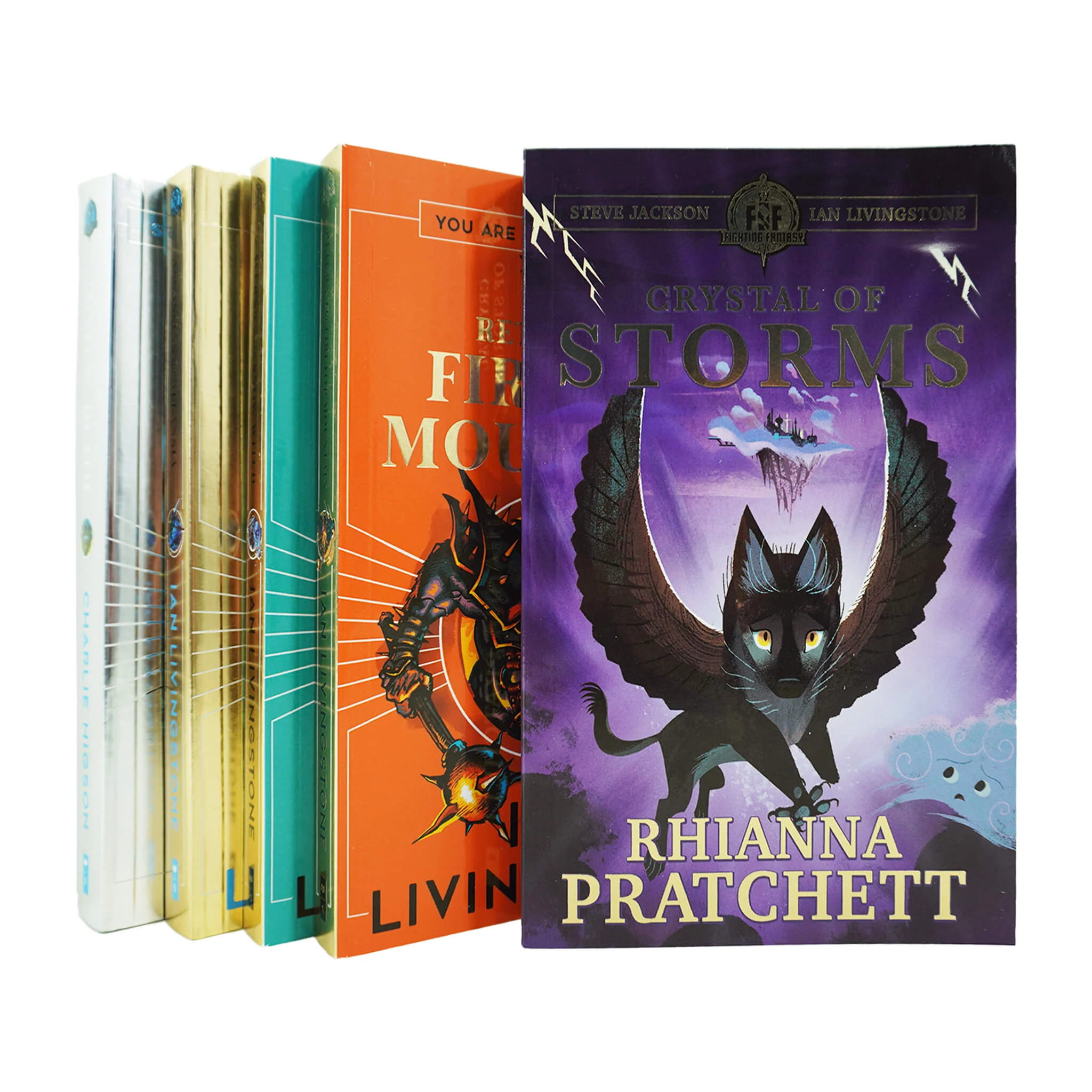 Fighting Fantasy Books 11-15 Collection Set By Ian Livingstone 