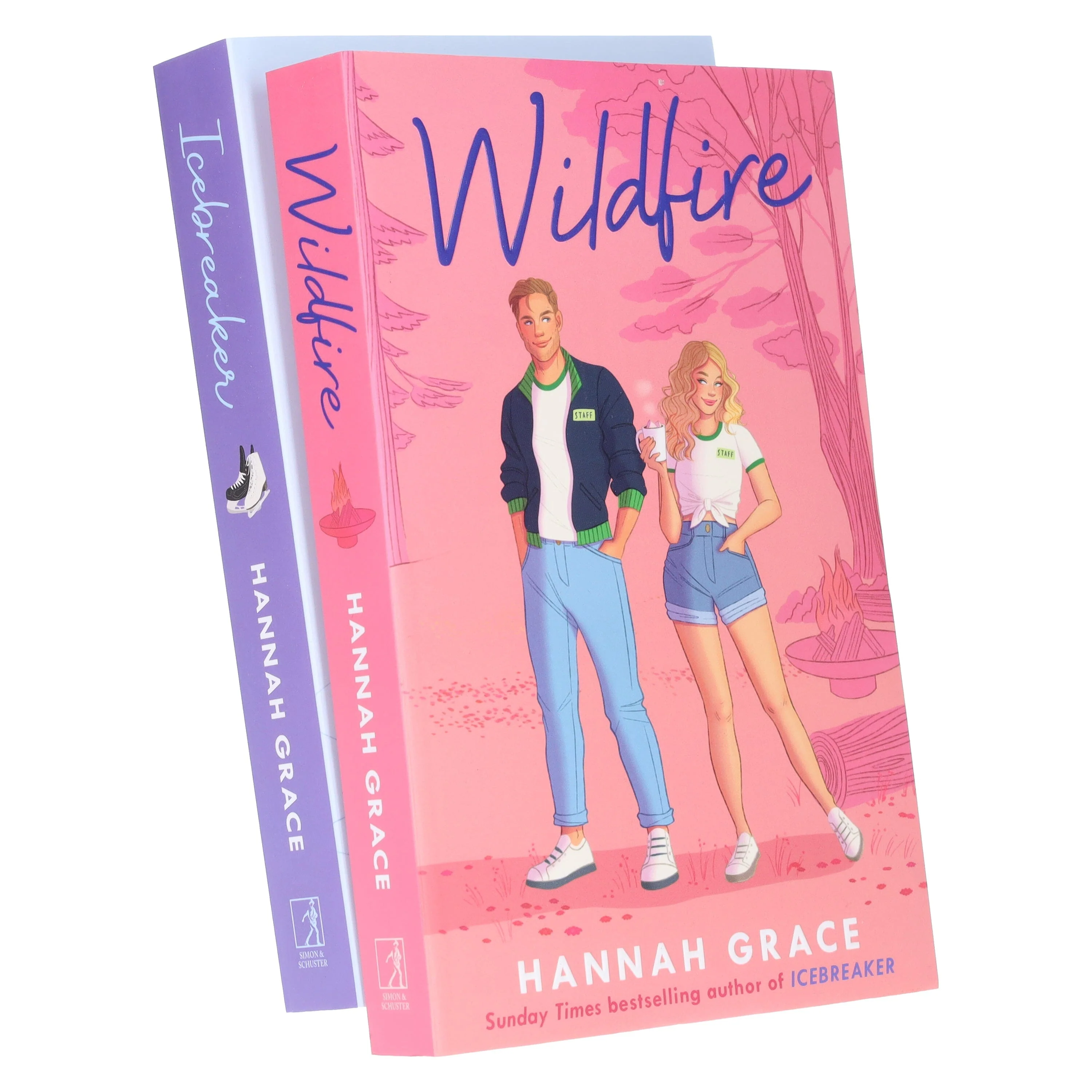 The Maple Hills Series By Hannah Grace (Icebreaker & Wildfire) 2 Books Collection Set 