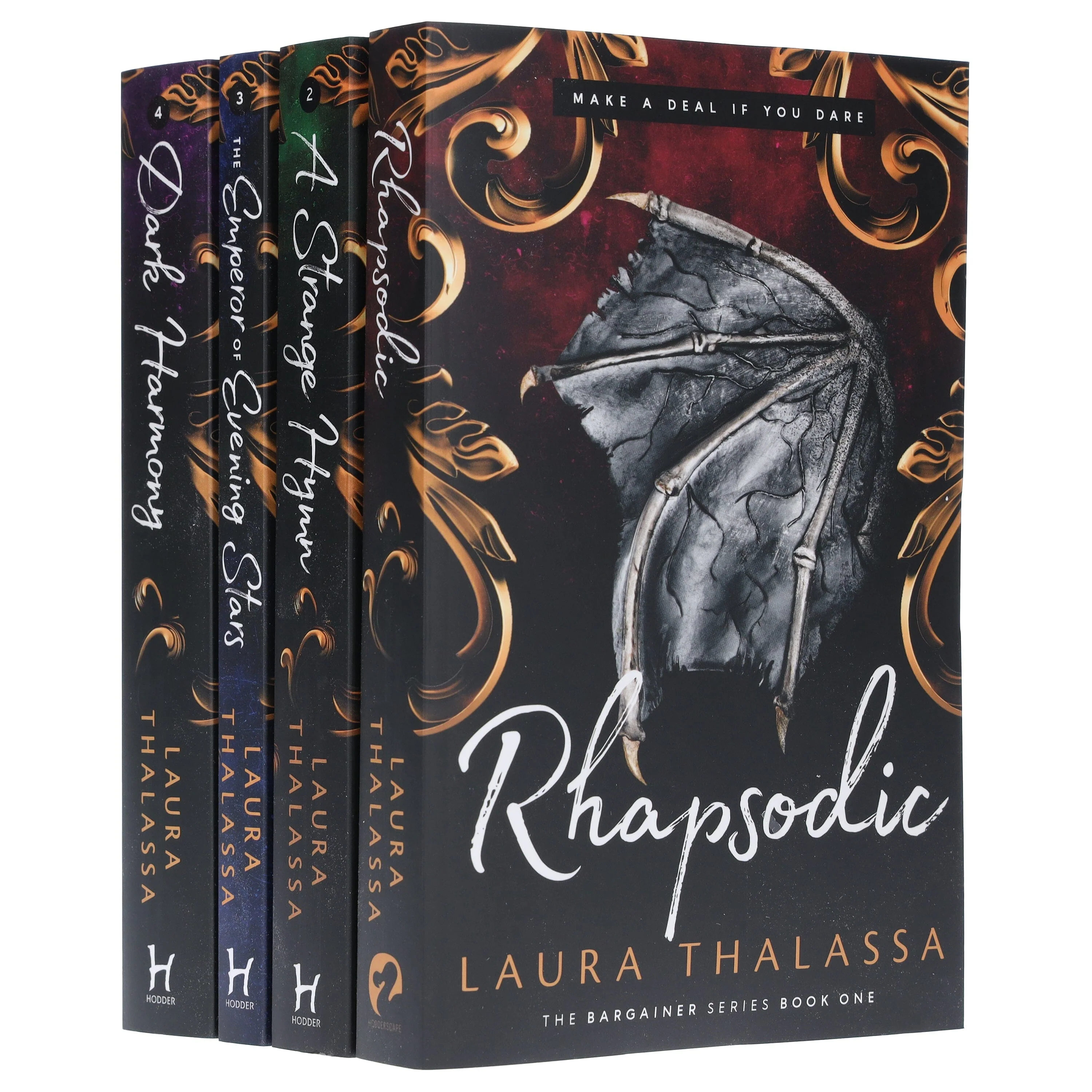 The Bargainer Series By Laura Thalassa 4 Books Collection Set