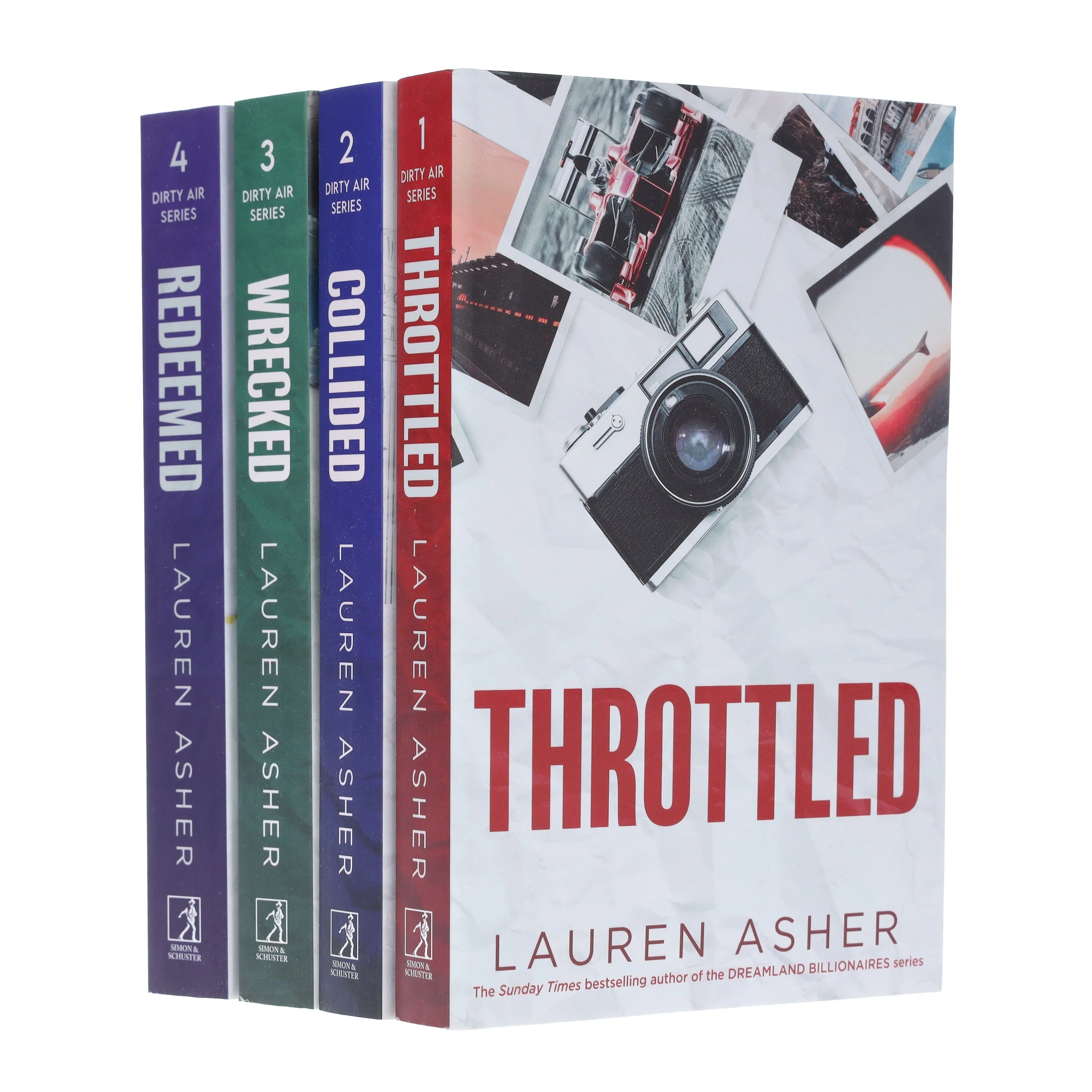 The Dirty Air Series (Book 1-4) By Lauren Asher: 4 Books Collection Set
