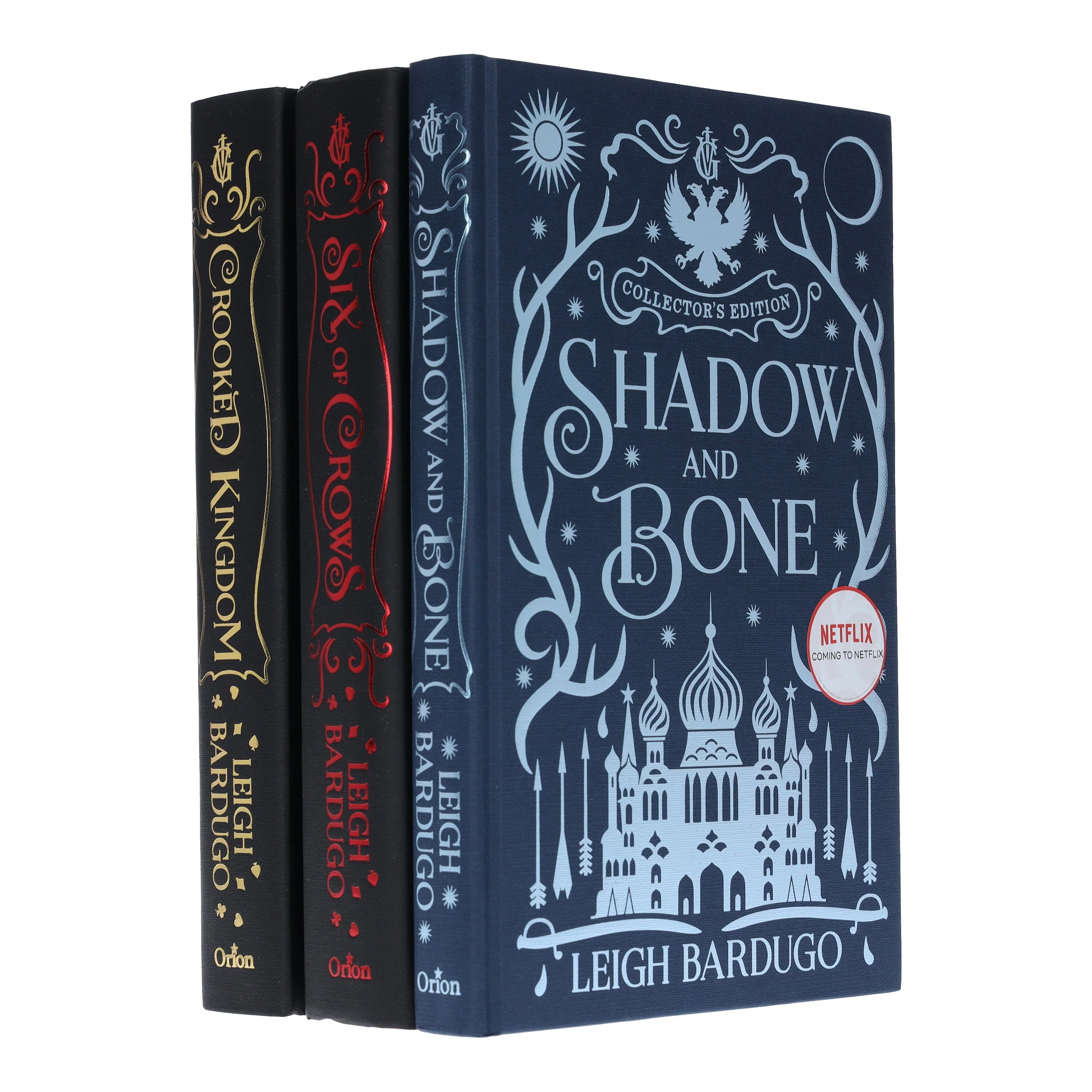 Grishaverse Shadow and Bone & Six of Crows Duology Collector's Edition 3 Books Collection Set by Leigh Bardugo