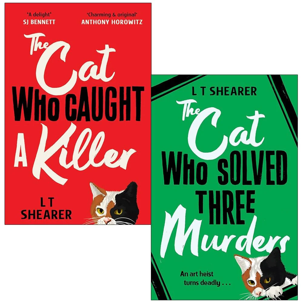 Conrad the Cat Detective Series By LT Shearer 2 Books Collection Set 