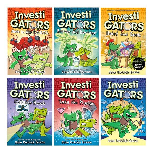 Investigators Series: 6 Books Collection by John Patrick Green