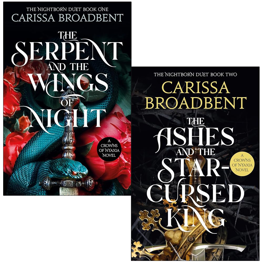 Crowns of Nyaxia Series 2 Books Collection Set By Carissa Broadbent