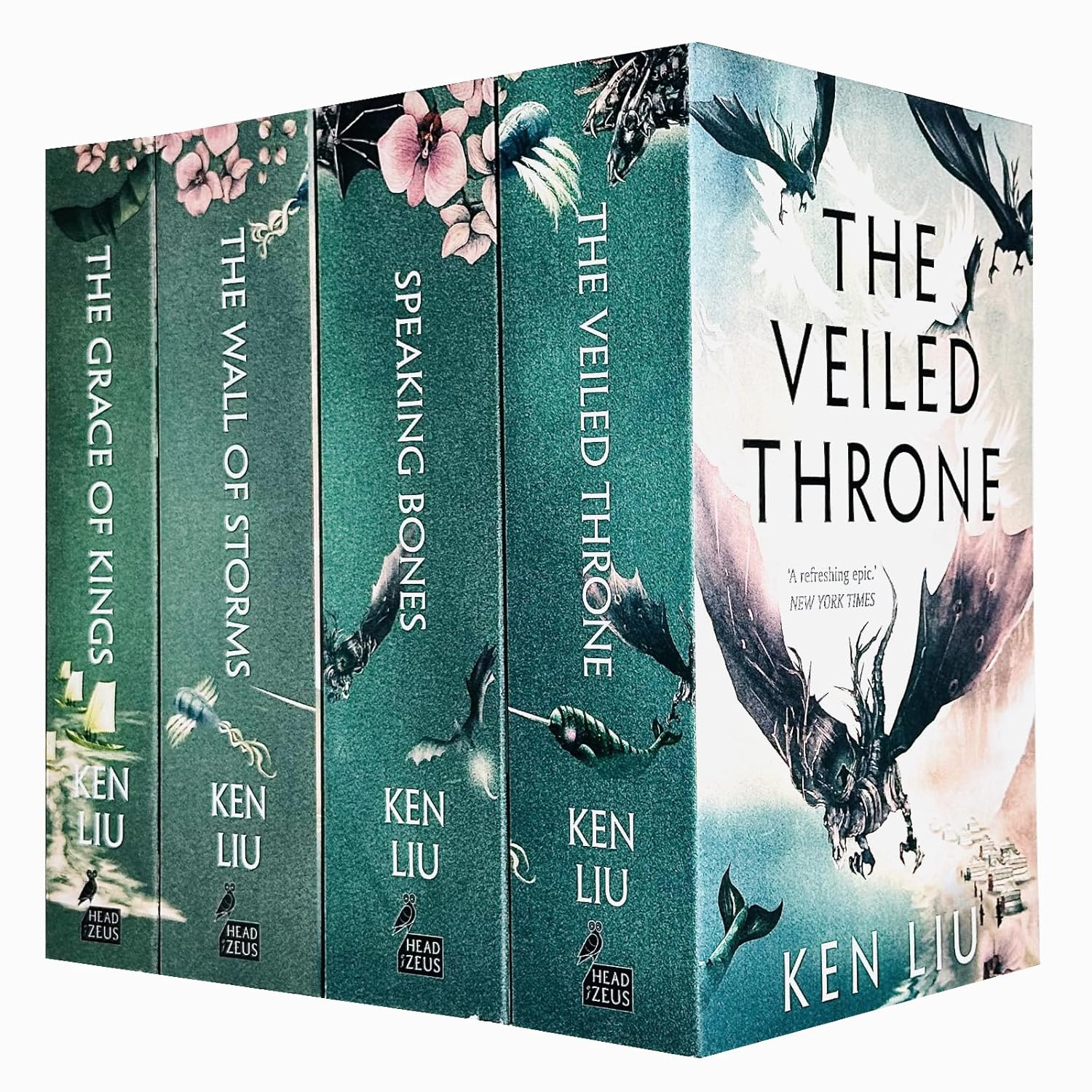 The Dandelion Dynasty Collection 4 Books Set By Ken Liu