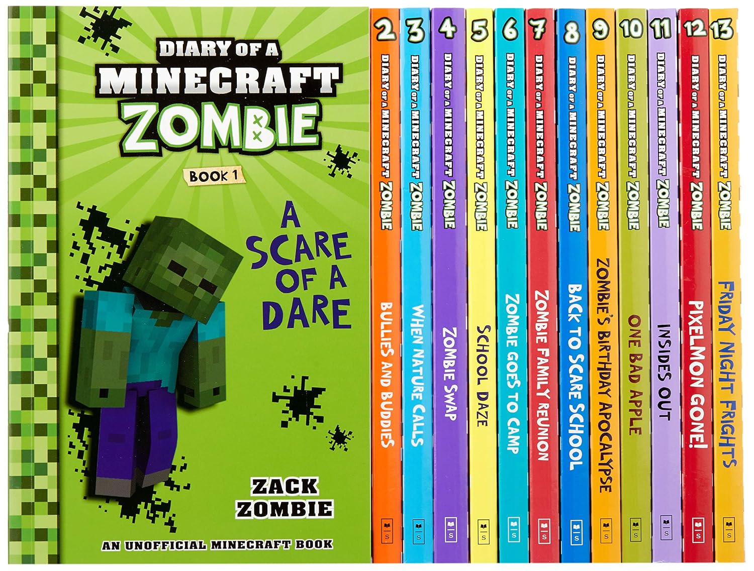 Diary of a Minecraft Zombie: Collection Books (1-13) By Zack Zombie