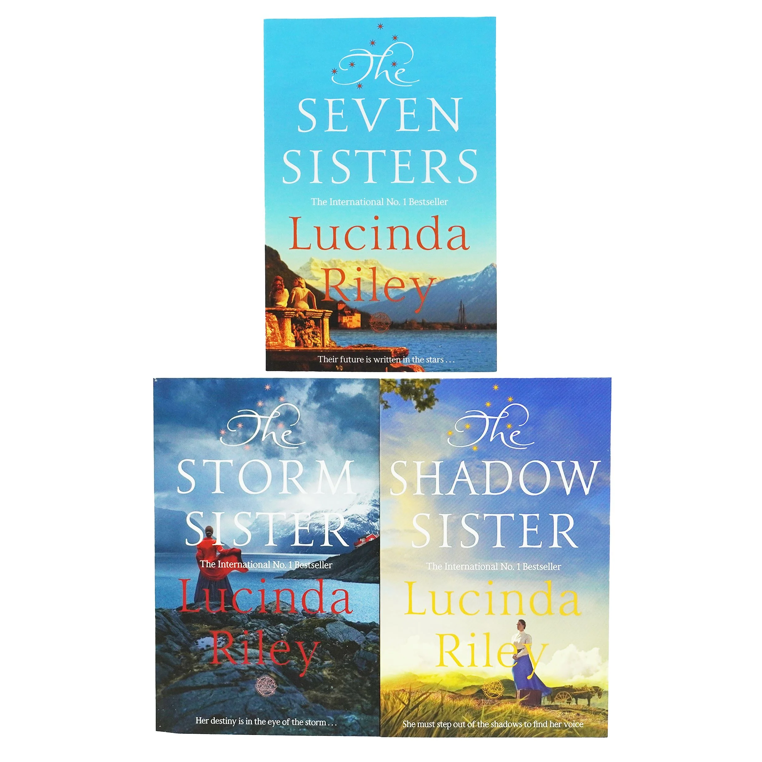 The Seven Sisters By Lucinda Riley 3 Books Collection Set 