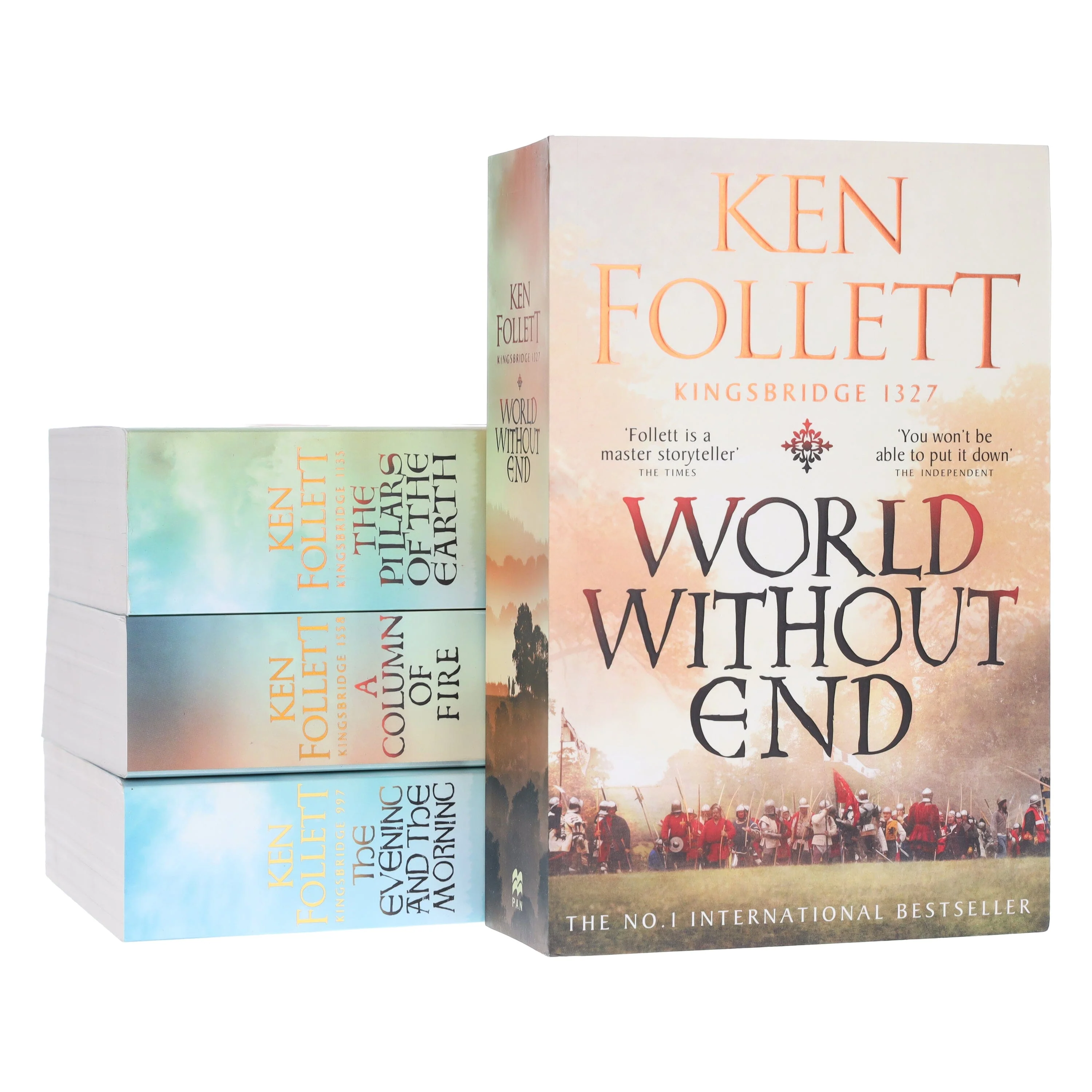Kingsbridge Series by Ken Follett 4 Books Collection Set