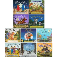 Julia Donaldson Axel Scheffler 10 Book Collection By Julia Donaldson and Axel Scheffler