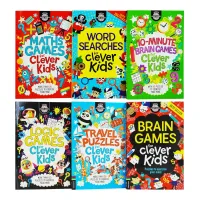 Clever Kids Brain Games 6 Books Collection Set By Dr Gareth Moore