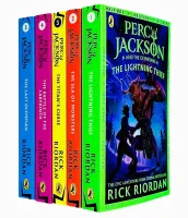 Percy Jackson and The Olympians Series 5 Books Collection Set By Rick Riordan
