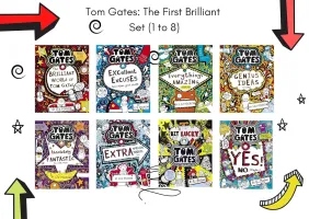 Tom Gates: The First Brilliant Set (1 To 8) By Liz Pichon