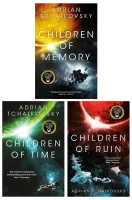 Children of Time Series By Adrian Tchaikovsky 3 Books Collection Set